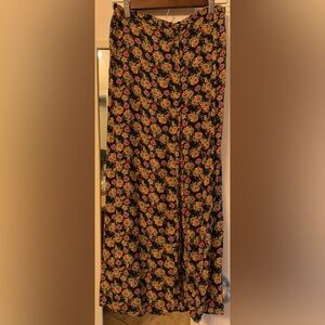 Urban Outfitters Floral Maxi Skirt